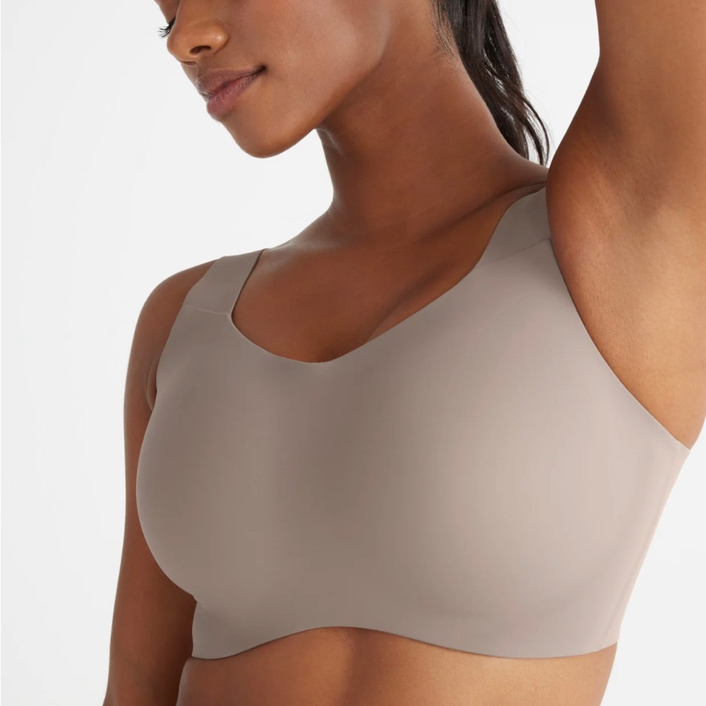 NWT KNIX Size 8 Catalyst Taupe Grey Sports Bra